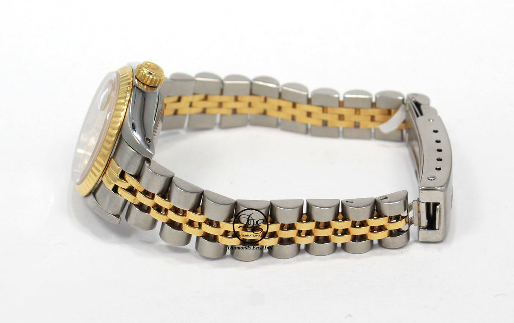 Rolex Datejust 69173 26mm 18K Yellow Gold Stainless Steel Jubilee Lady's Watch - Diamonds East Intl.