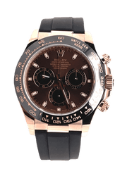 Rolex Daytona Oysterflex 116515 LN Chocolate Stick Dial Ceramic