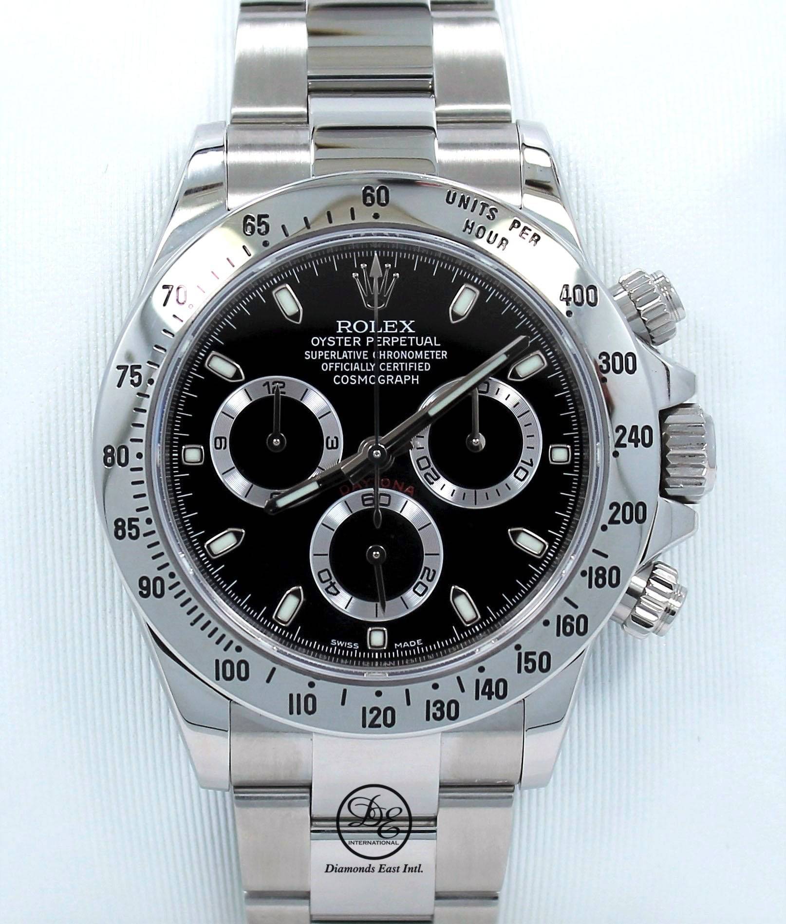 Rolex 116520 dial Clearance