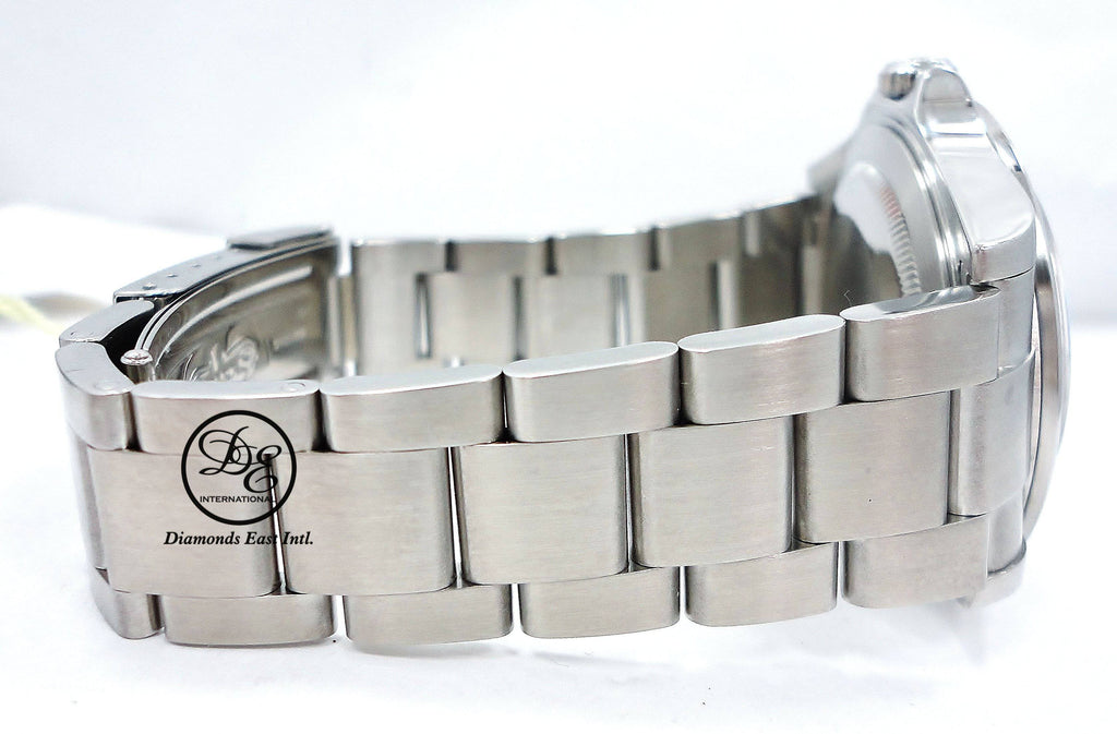 Rolex Explorer II 16570 GMT Oyster Date White Dial Watch - Diamonds East Intl.