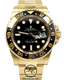 Rolex GMT Master II 116718 18k Yellow Gold Black Dial Ceramic Bezel