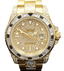 Rolex GMT Master II 116718 18k Yellow Gold Diamonds Dial Bezel Bracelet BOX/PAPERS