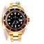 Rolex GMT Master II 116718 18k Yellow Gold PEPSI Diamonds/Rubies/Sapphires Bezel