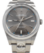 Rolex Oyster Perpetual 114300 DRSO Dark Rhodium Dial 39mm Watch Mint