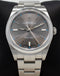 Rolex Oyster Perpetual 114300 DRSO Dark Rhodium Dial 39mm Watch Mint - Diamonds East Intl.