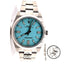 Rolex Oyster Perpetual 41mm Turquoise Blue Dial 124300 - Diamonds East Intl.