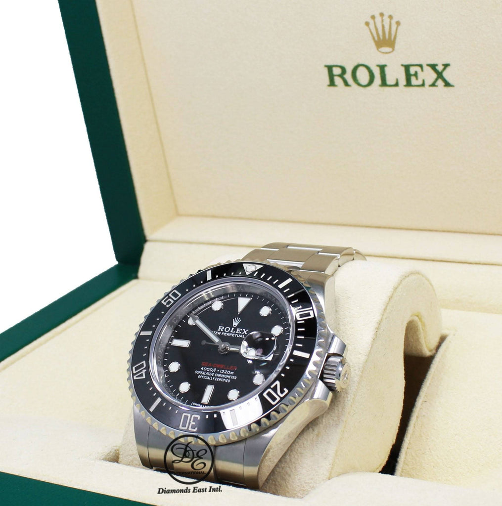 Rolex Sea-Dweller 43mm 126600 Oyster Box/Papers Diamonds East Intl.