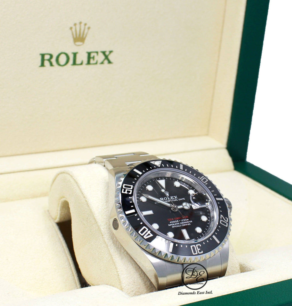 Rolex Sea-Dweller Red 43mm 126600 Oyster Perpetual Watch Box/Papers - Diamonds East Intl.