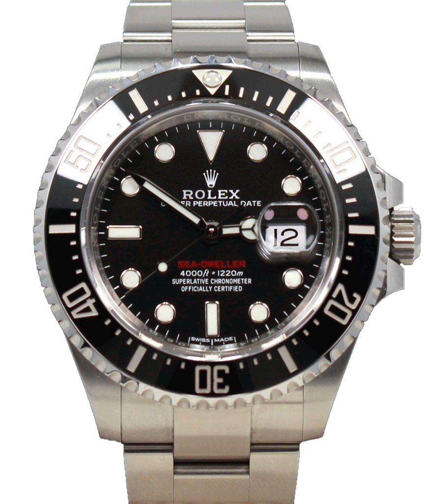 Rolex Sea-Dweller Red 43mm 126600 Oyster Perpetual Watch Box/Papers - Diamonds East Intl.