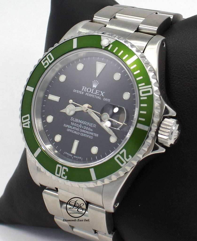 Men's Rolex Submariner Date Hulk Stainless Steel Green Dial & Cerami –  Global Timez
