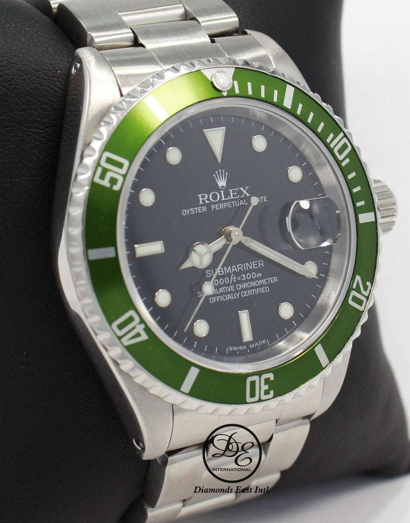 Rolex Submariner Date New Card Green Assistance for $26,461 for