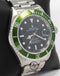 Rolex Submariner Date 16610 Oyster Date Ss Green Bezel Men's Watch - Diamonds East Intl.