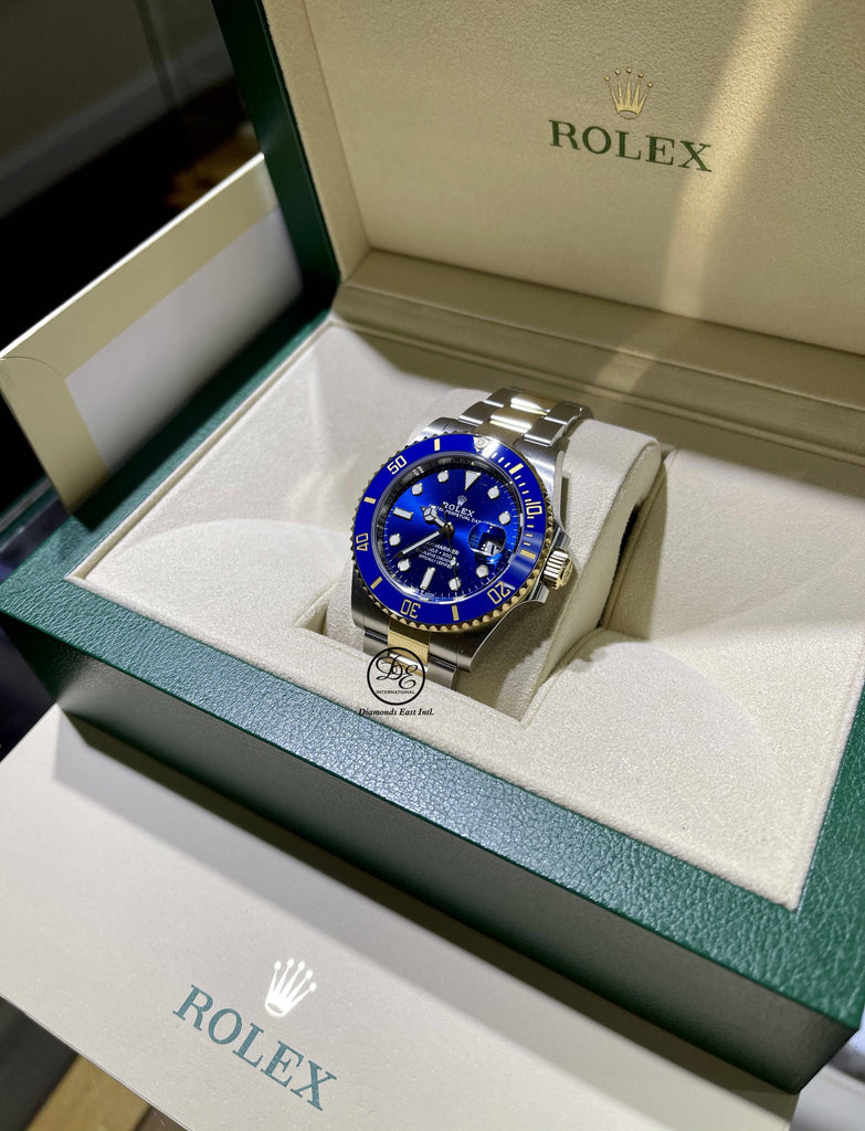 Rolex - Submariner Date - 41 mm - Yellow Gold - Royal Blue Dial
