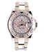 Rolex Yacht Master 168622 35mm Steel Oyster Platinum Bezel Watch Mint PAPERS