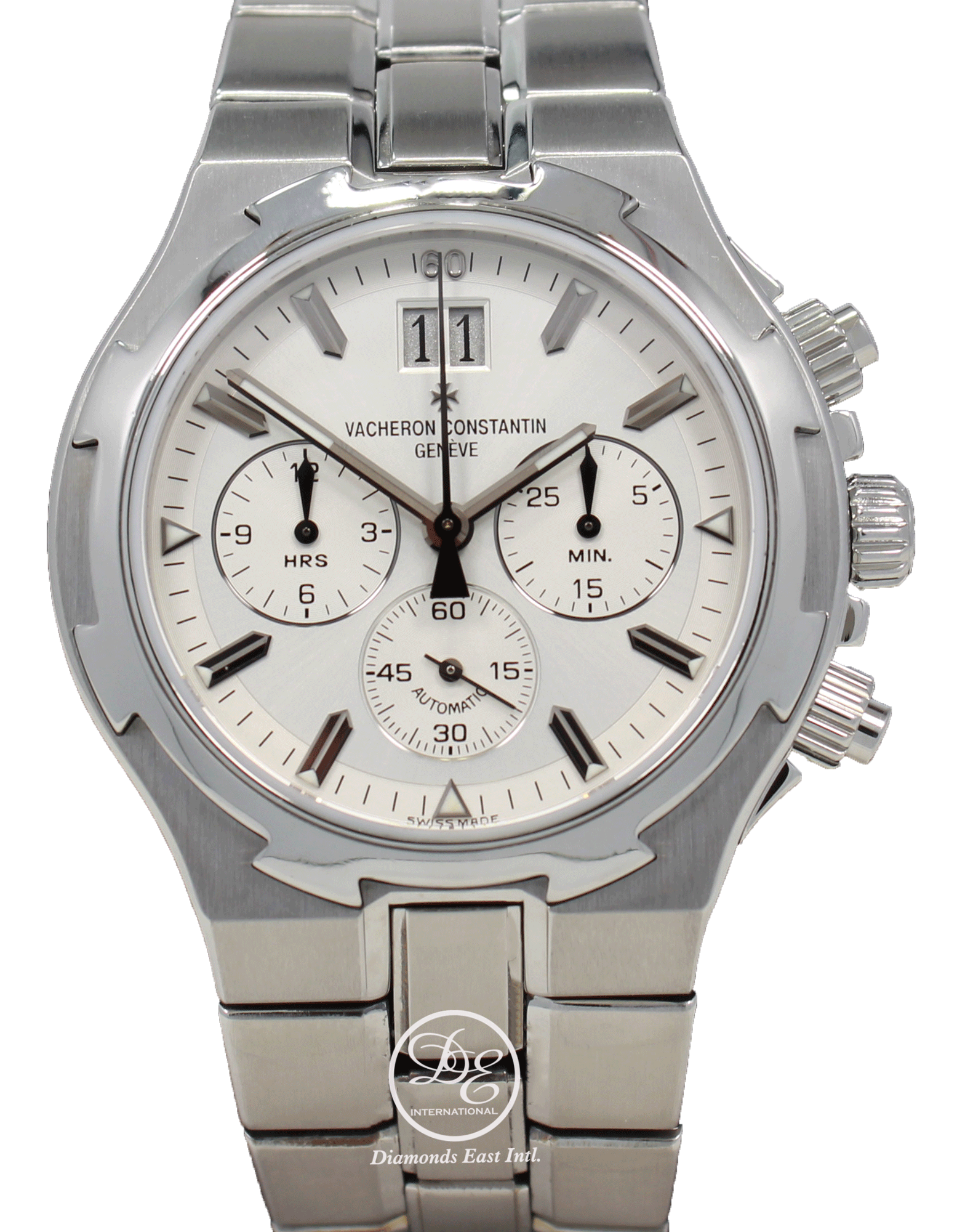 Vacheron Constantin Overseas 49140 423A 8790 Chronograph Silver