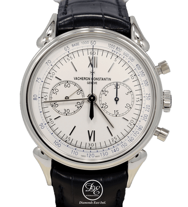 Vacheron Constantin Historiques Cornes De Vache 1955 Platinum Watch 5000H/000P-B058 *NEW* - Diamonds East Intl.