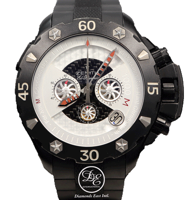 Zenith Defy Xtreme Chronograph Titanium 96.0525.4000/21.M525 Automatic Watch Box/Papers - Diamonds East Intl.