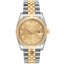 Rolex Datejust 36mm 116233 Jubilee Stainless and Factory Jubilee Champagne  Diamond Dial