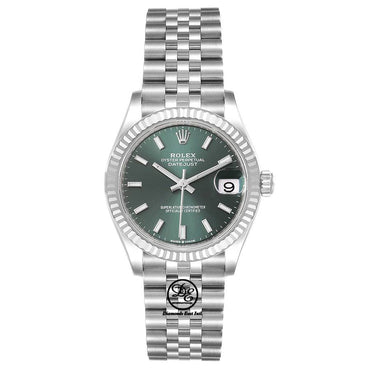 Rolex Datejust 31mm Stainless Steel 278274 Mint Green Dial Unworn 2021 - Diamonds East Intl.
