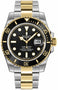 Rolex Submariner Date 116613LN Oyster Perpetual 18k Yellow Gold/ SS Black Ceramic
